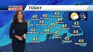 Video: Windy, chilly day ahead