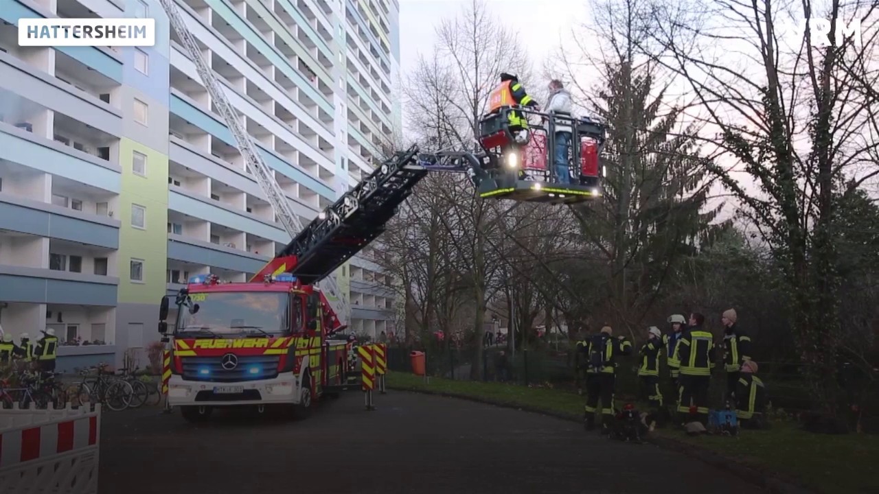 Wohnungsbrand Hattersheim