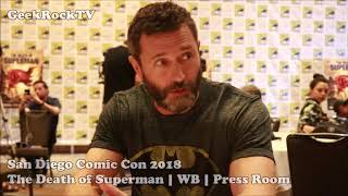 SDCC 2018 | The Death of Superman | Jason O'Mara - (Batman)