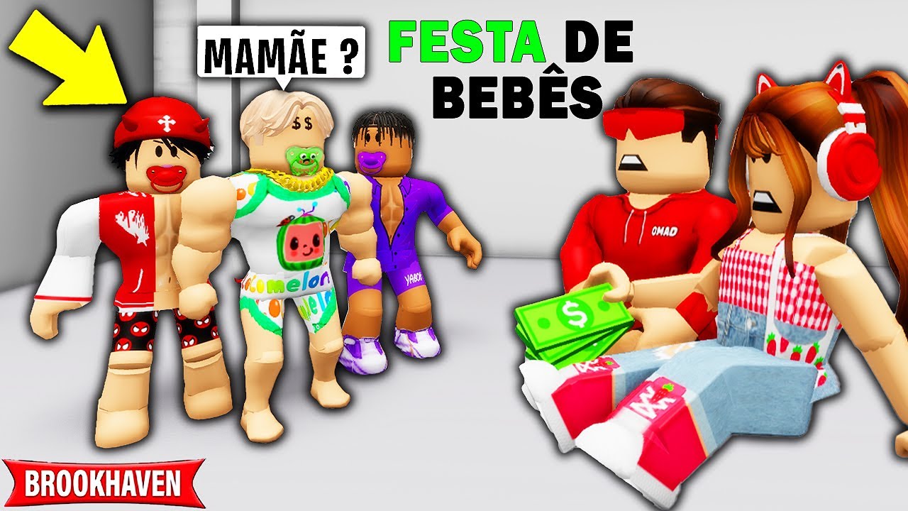 279P - PÓS FESTA ROBLOX - Desapegos de Roupas quase novas ou nunca usadas  para bebês, crianças e mamães. 935264