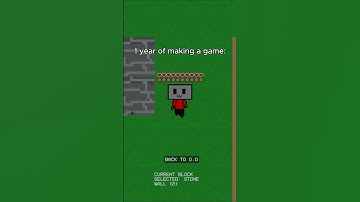 1 week vs 1 month of working on my game! #devlog #gamedev #godot