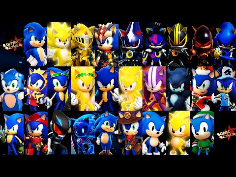 Sonic Forces Speed Battle: All SONICS Characters Gameplay