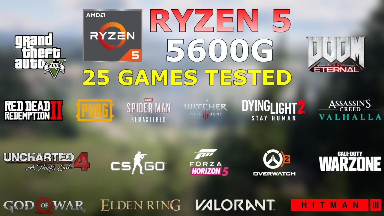 BIGFOOT / RYZEN 5 5600G / VEGA 7 GRAPHICS / TESTING IN 1080P LOW