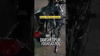 classic 350 Talwar Alloy wheels available #jamshedpur#royalbike#bike#bullet350#alloywheels#wheels