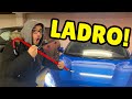 MARCY RUBA AUTO DI LUSSO IN UN PARCHEGGIO !