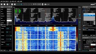 [MW] 1449, 837 & 828 kHz - BBC Asian Network - received in Poland, Oct 20 2023