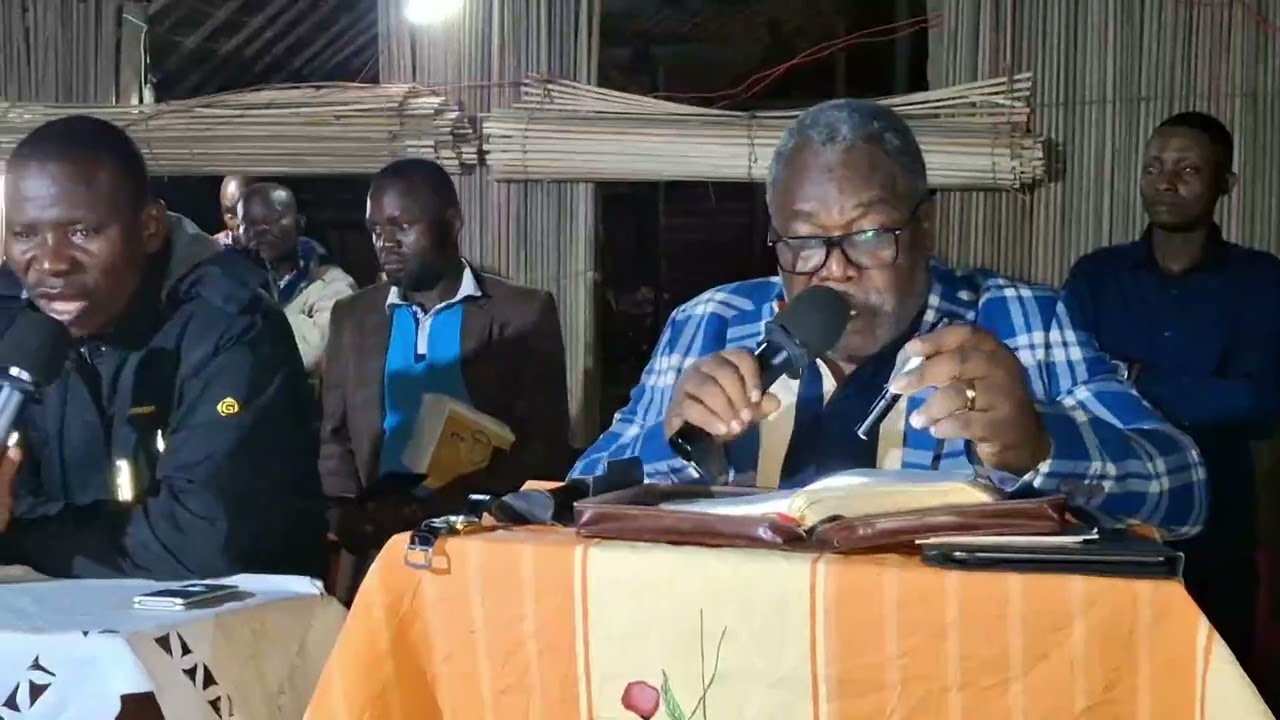 LA SAINTE CÈNE A ELULA AVEC LE PASTEUR JUSTIN MANZE 