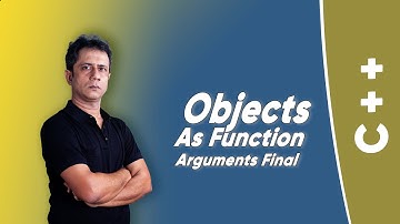 Objects as Function arguments