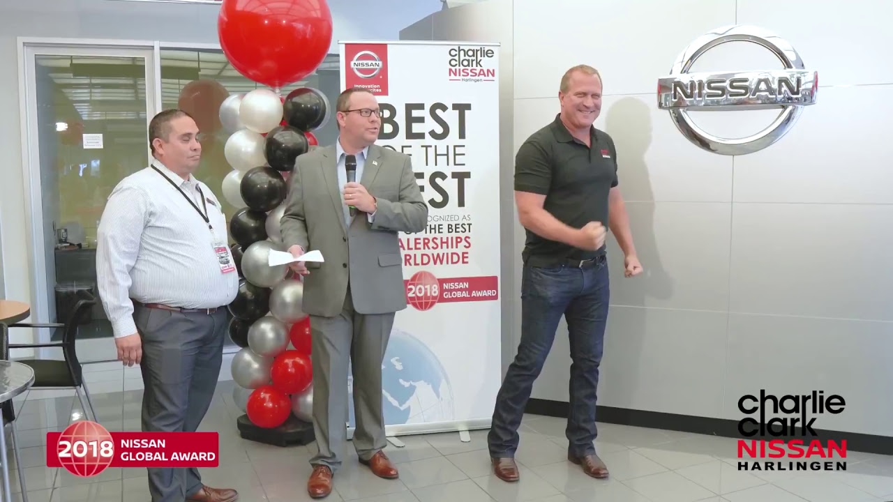 Charlie Clark Nissan Harlingen Nissan Global Award Youtube