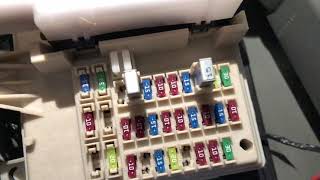 Cadillac CTS Hidden Fuse Box in Trunk