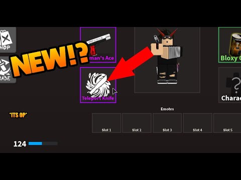 Teleport Knife Showcase Its Op Knife Ability Test New Update Kat Trading Update Youtube - how to use emotes in roblox kat hack roblox account password