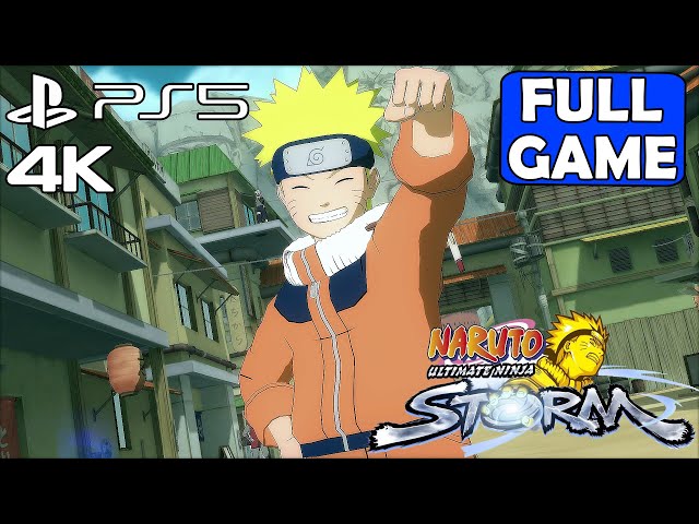 NARUTO ULTIMATE NINJA STORM [PS5 4K UHD] Gameplay Walkthrough Part 1 FULL GAME - No Commentary class=