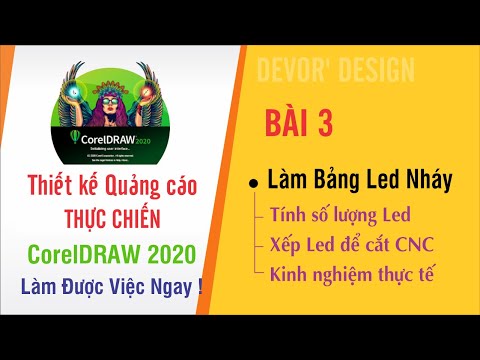 Video Tự học CorelDRAW làm thiết kế quảng cáo - Bài 3 -... - YouTube