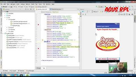membuat aplikasi pemesanan makanan menggunakan aplikasi android studio part0