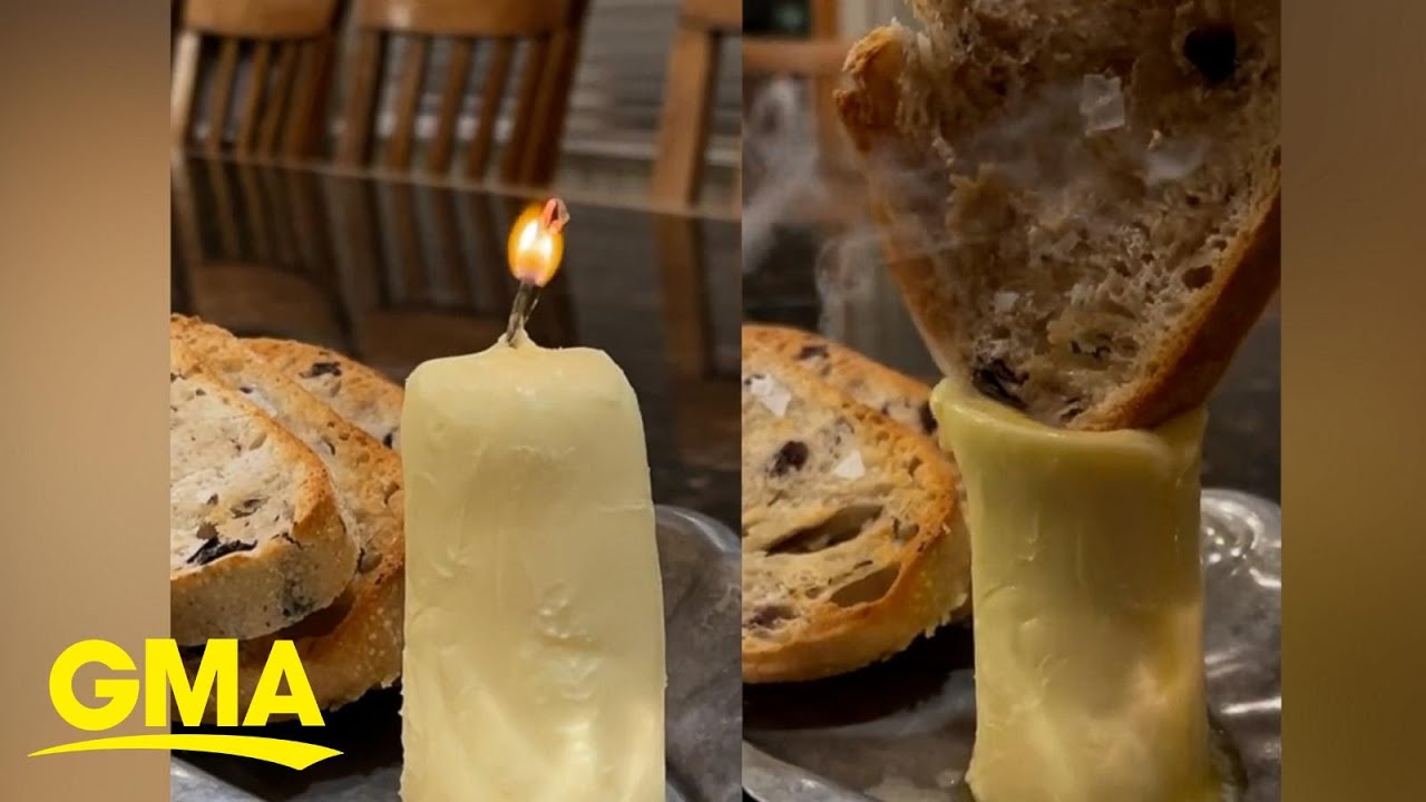 Make a Candle From Butter!  Feel Good Foodie 