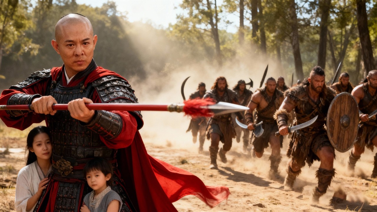 【中國功夫】👊婦孺孩童遭百名山賊挾持，小夥單槍匹馬將人救出👊 #Donnie Yen #Jackie Chan #李小龍  丨Tai Chi丨功夫丨kung fu丨太极丨中國功夫劇