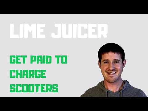 Lime Juicer. Get Paid to Charge Scooters ?