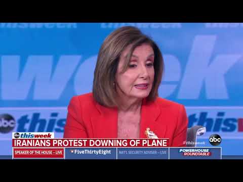 Pelosi Dismisses Protests In Iran Against Regime, "Different Reasons Why People Are In The Street"