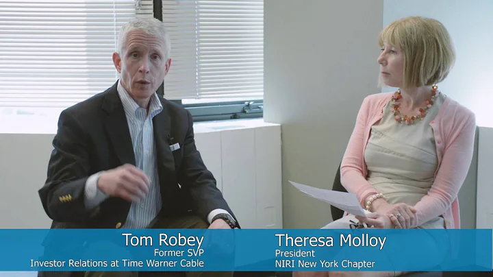 M&A IR w/ Tom Robey, frmr SVP IR Time Warner Cable