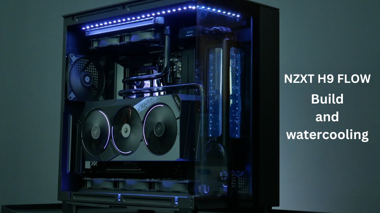 NZXT H9 Flow Build - YouTube