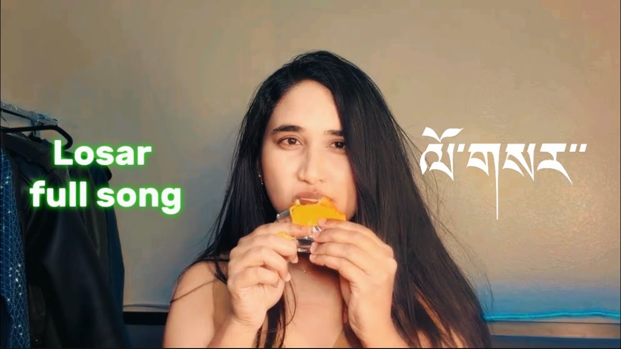 Losar (Tibetan new year song )by Phurbu lhamo#phurbu vlog 🥰💕