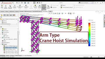 Structural analysis of Jib Type Crane [ SOLIDWORKS SIMULATION]