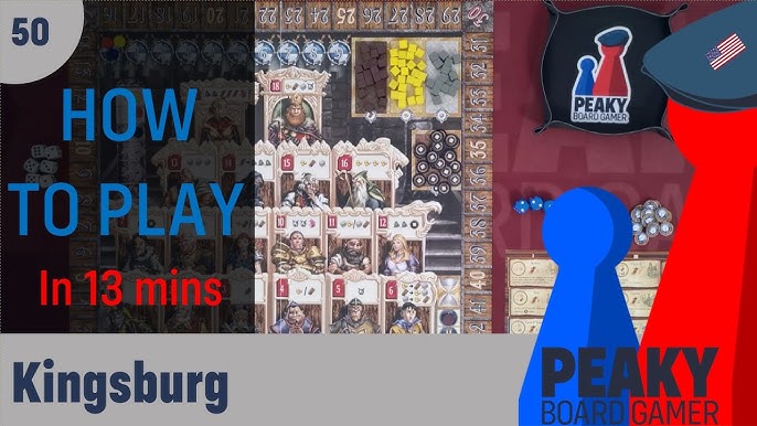 Learn Play Kingsburg Board Game - 2024