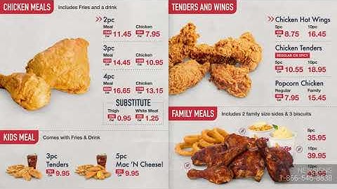 HiFive Chicken - Screen 2 - Digital Menu Board Design - QSR - NexSigns