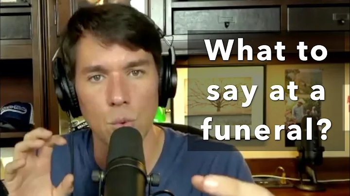 What to say during sad times Vance Crowe explains ...