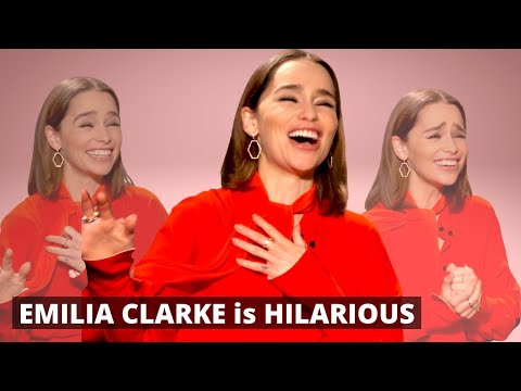 Video: Fans Geloven Dat Grimassen Het Gezicht Van Emilia Clarke Ruïneren