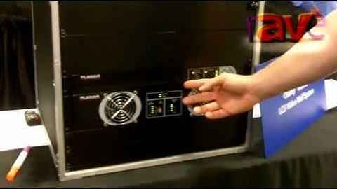 E4 AV Tour: Planar Demos Clarity Matrix Video Wall System with Off-board Electronics
