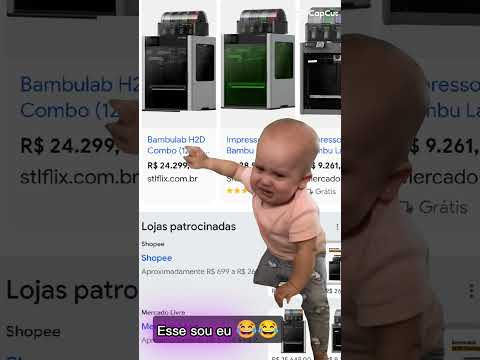 Eu com R$ 15 reais no banco e pesquisando H2D kkkk#3dprint #impressao3d #ender3ke #bambulab