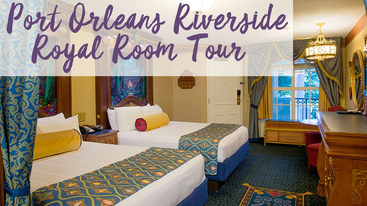 Disney S Port Orleans Riverside Resort Royal Guest Room Tour Walt Disney World