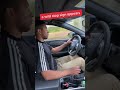 Manual drivers when they get in an automatic