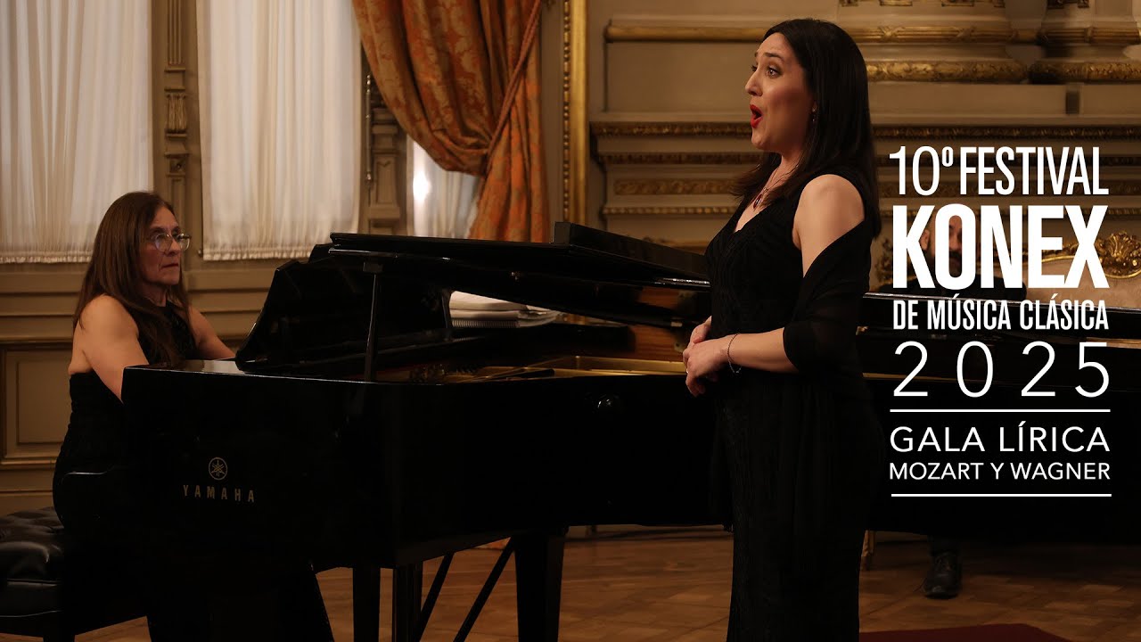 Gala Lírica Mozart y Wagner - 10º Festival Konex de Música Clásica. Salón Dorado del Teatro Colón