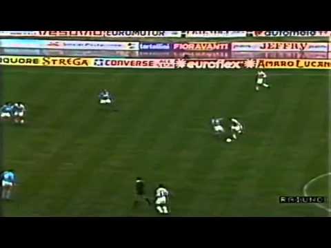Serie A 1987 1988 Day 11 Napoli Juventus 2 1 De Napoli Cabrini Maradona 