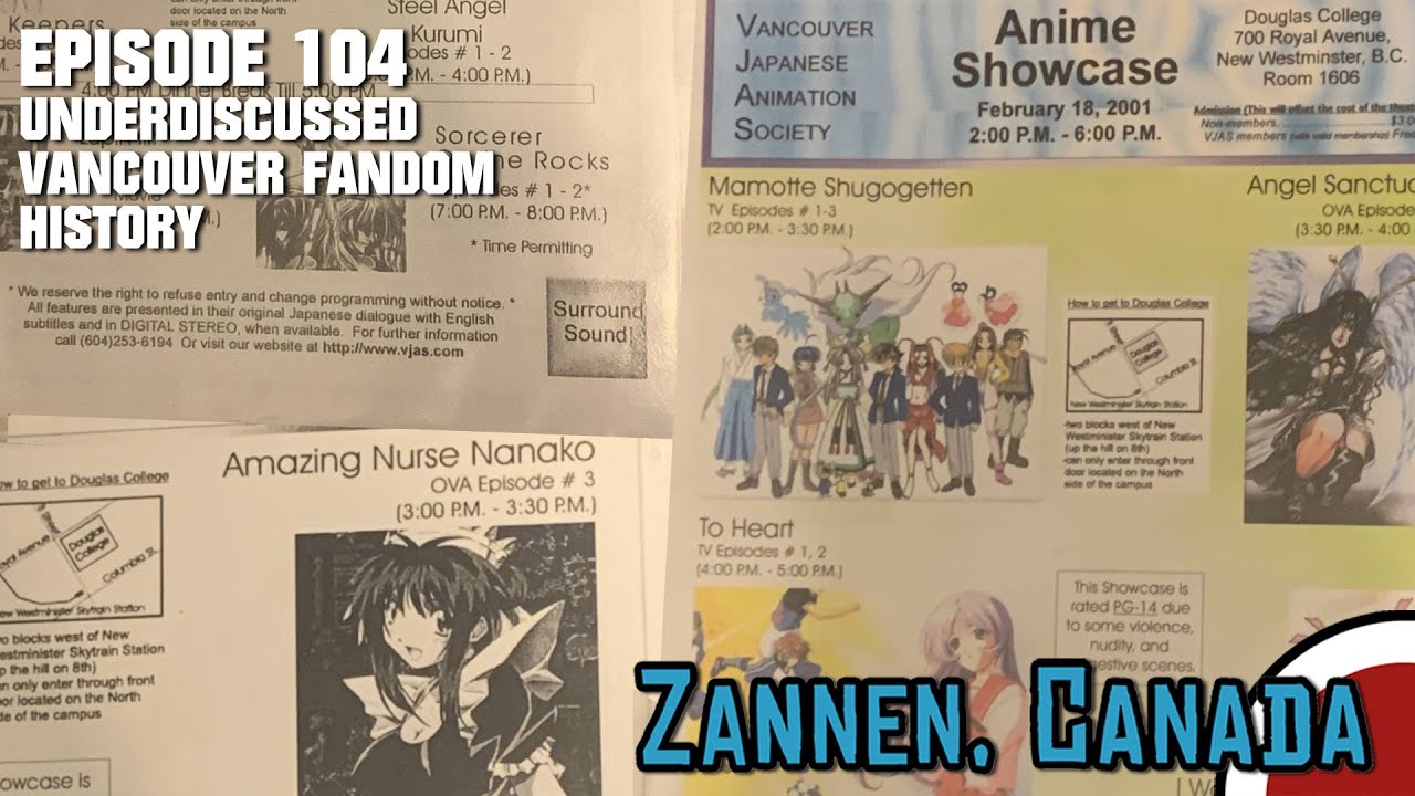 Ep.104 - Underdiscussed Vancouver Fandom History