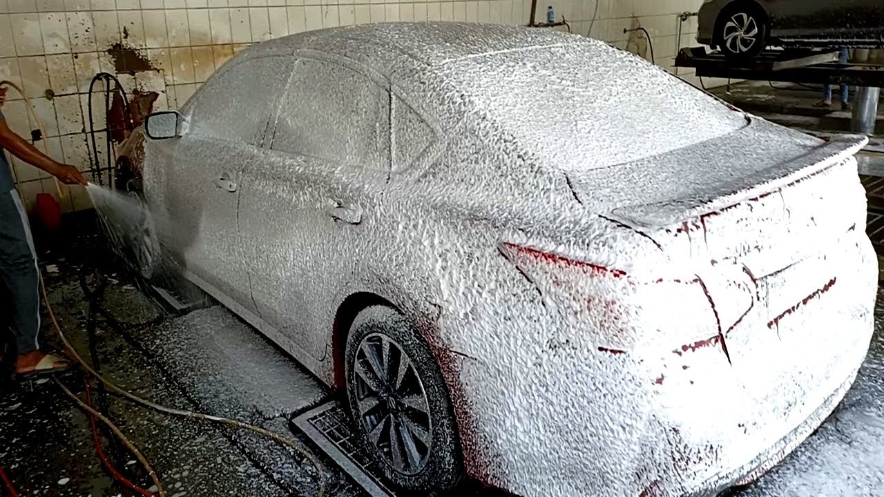 Nissan Altima | Foam Wash | How To Wash Nissan Altima ? | Pressure Washing  | ZA Planet
