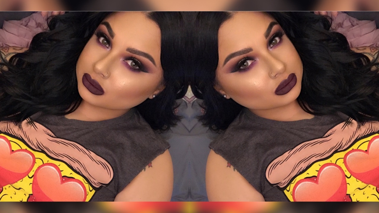 Anti Valentine's Day look | Too Faced peach palette