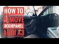 Audi A3 8l / Golf mk4 Door Panel Remove & Speaker Upgrade