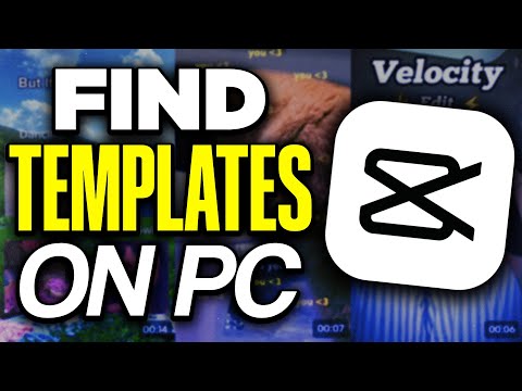 How to Find and Use Templates on CapCut PC - 2024