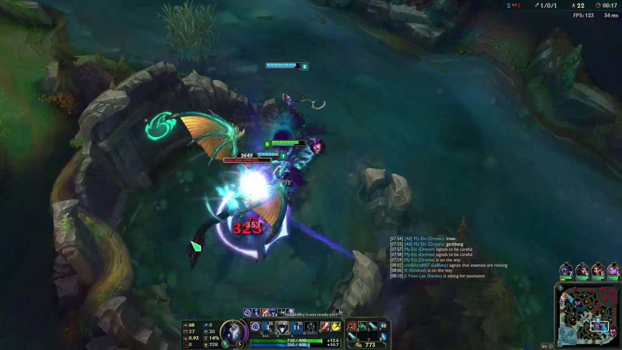 [Jungle 6.10] Kindred vs Pantheon (Win)