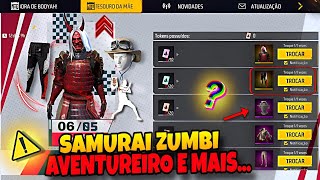 URGENTE!! 2° LOJA DE TROCA, PEGUE O AVENTUREIRO? CALÇA ANGELICAL E SAMURAI - NOVIDADES FREE FIRE