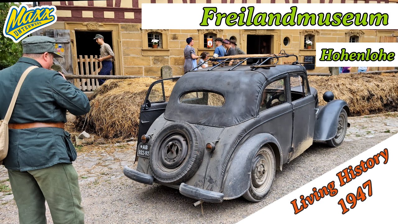 Freilandmuseum Hohenlohe | Living history | Nachkriegszeit 1947 | 2024