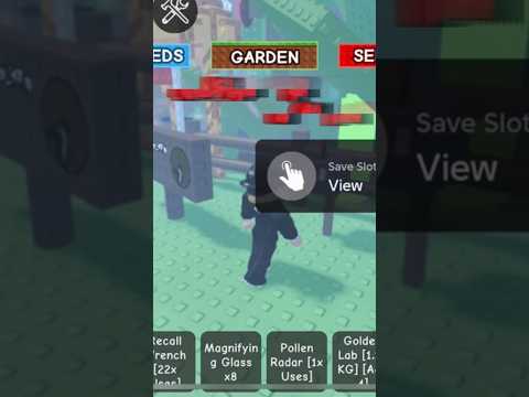 SAVE SLOTS IN GROW A GARDEN! Update - Jul/18/2025 #growagarden #slots #shorts