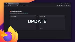 UPDATE: How to Enable Firefox's New Translations Page