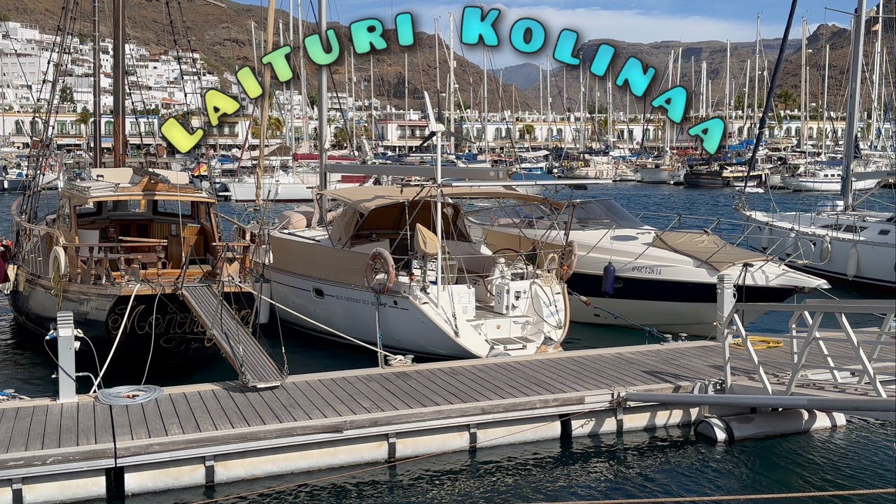 Laituri kolinaa Puerto de Moganissa! Gran Canarian kanjonit ja Arguimes kierros!