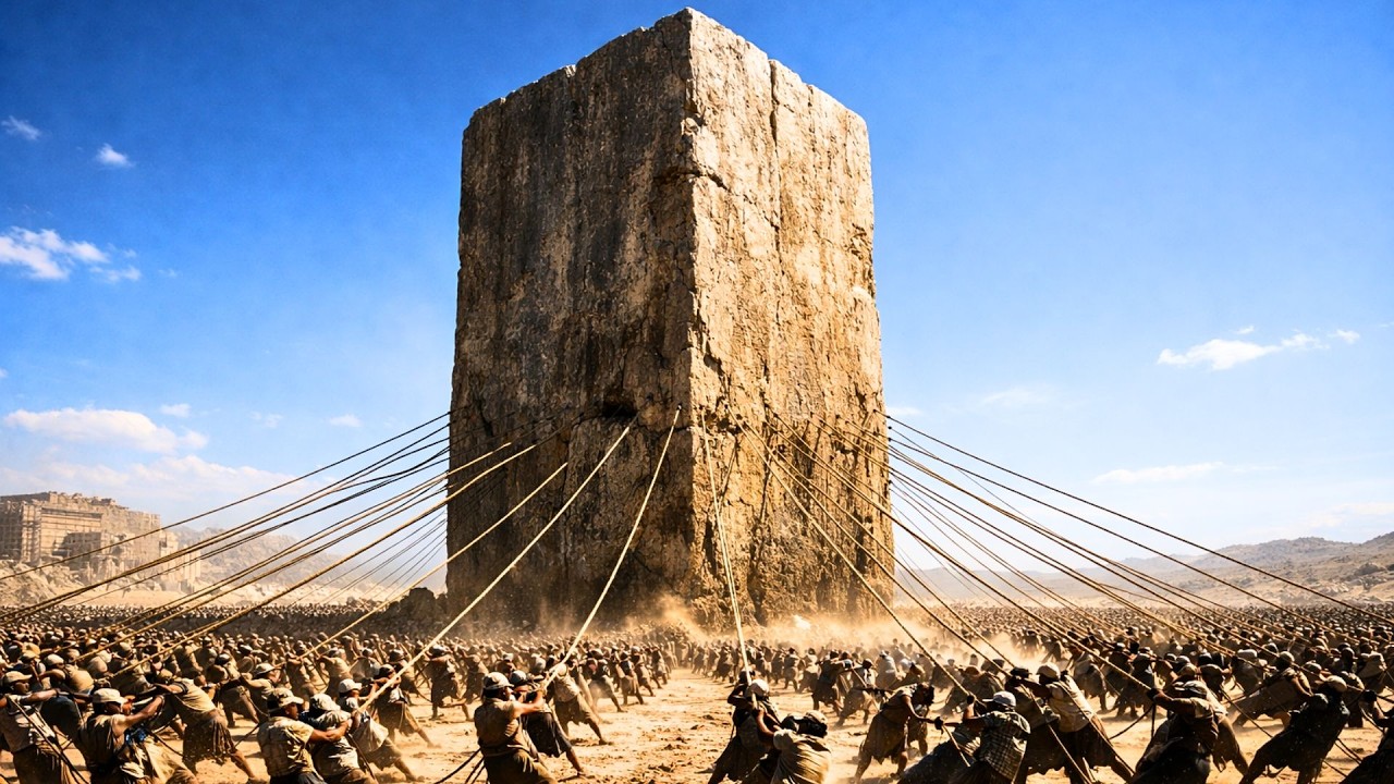 ВОТ КАК ОНИ ЭТО СДЕЛАЛИ: 8 МЕГАЛИТОВ, КОТОРЫЕ ОБЪЯСНЯЮТ, КАК СТРОИЛИ ДРЕВНИЕ