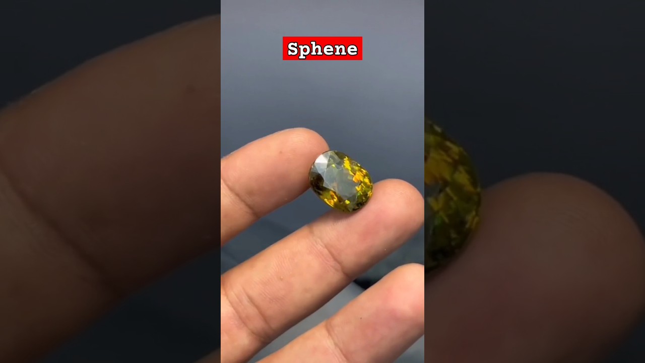 Sphene Fine Finishing 