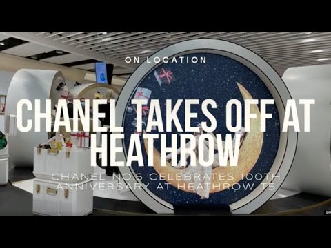 Chanel N°5 Spaceship takes off at Heathrow
